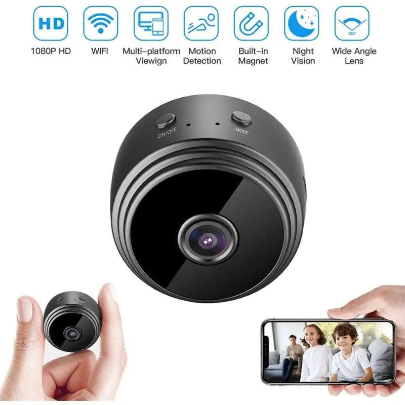 WiFi Mini Camera – Wireless Smart Security Cam